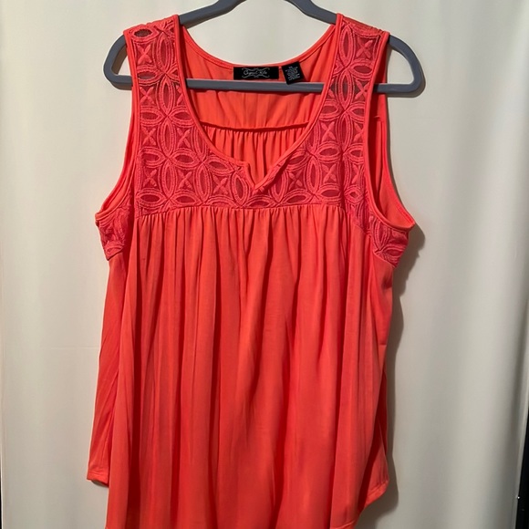 Crystal Kobe Tops - SOLD Crystal Kobe Coral Top XXL